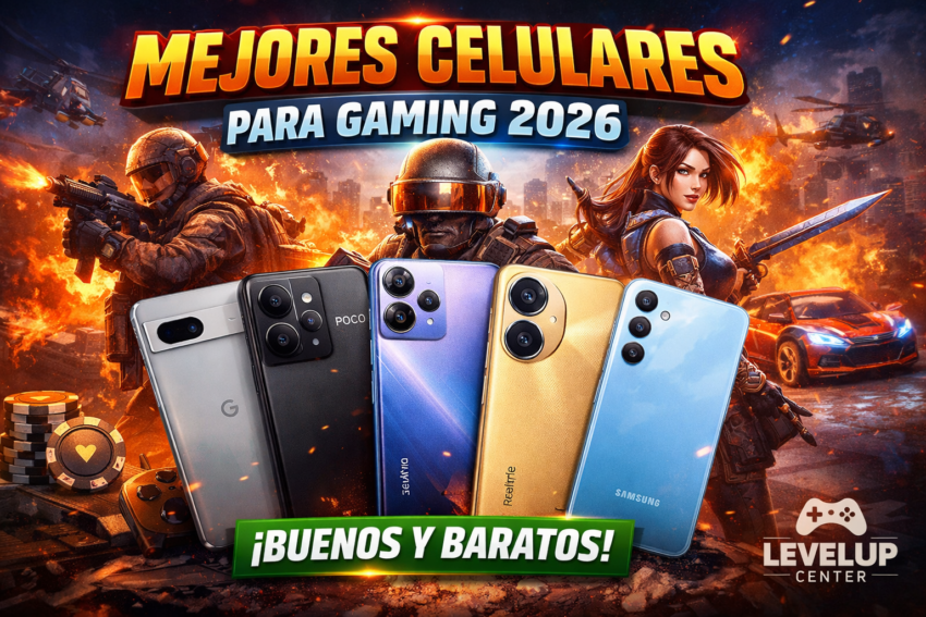 Mejores celulares no tan costosos para gaming en 2026: potencia sin vaciar tu bolsillo Mejores celulares no tan costosos para gaming en 2026 con gran rendimiento y buen precio