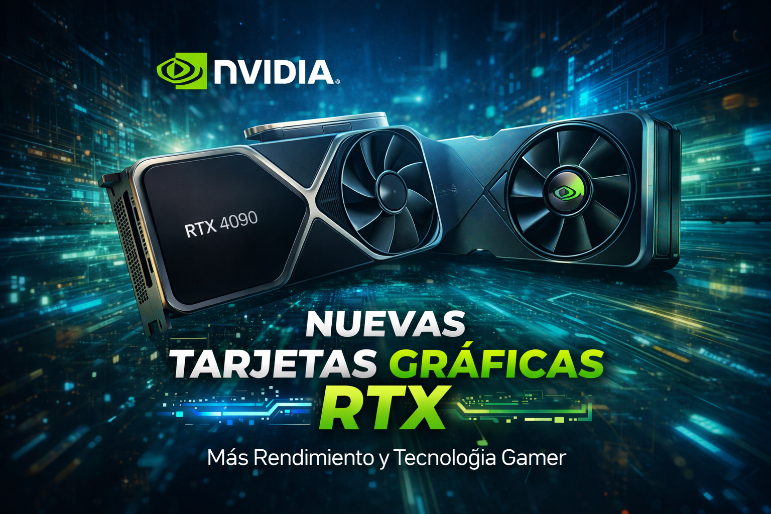 NVIDIA presenta nuevas tarjetas gráficas RTX: rendimiento y tecnología para gamers en 2026 nuevas tarjetas gráficas RTX de NVIDIA con mayor rendimiento para gaming y PC